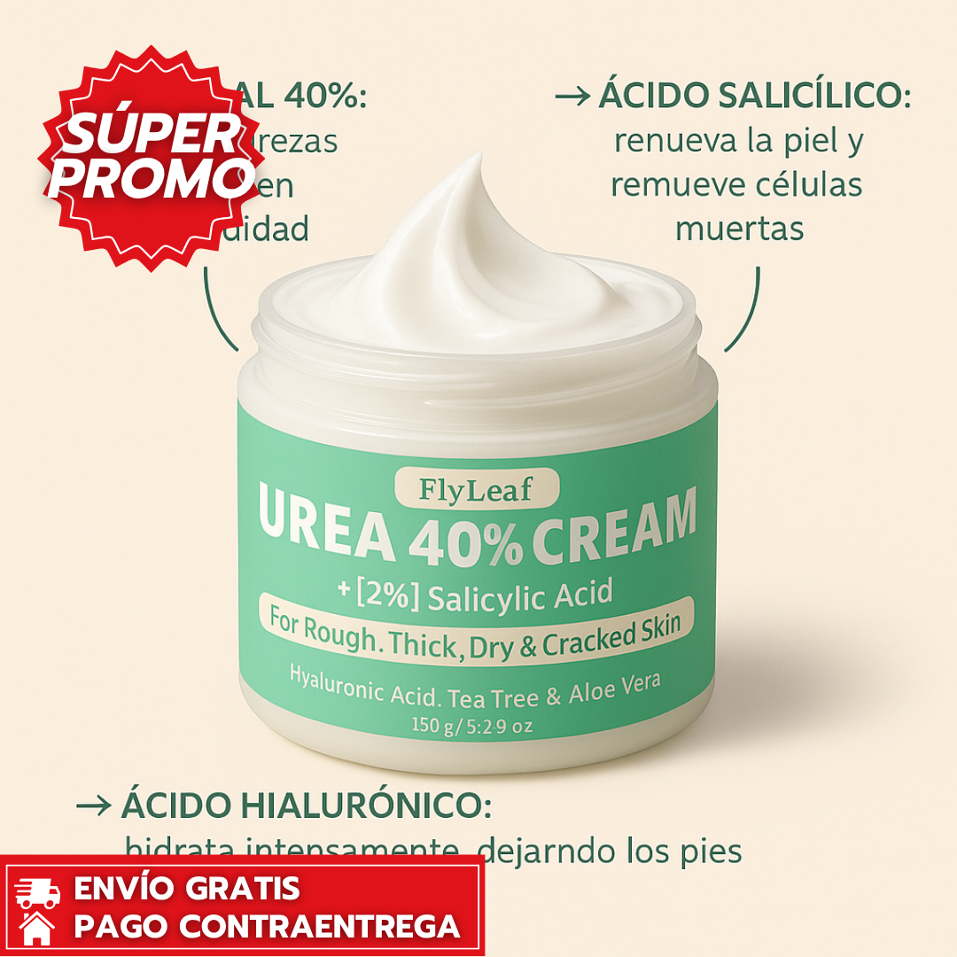 Oferta Especial : 2x1 Crema Urea™: Repara Y Suaviza Pies Secos Al Instante.