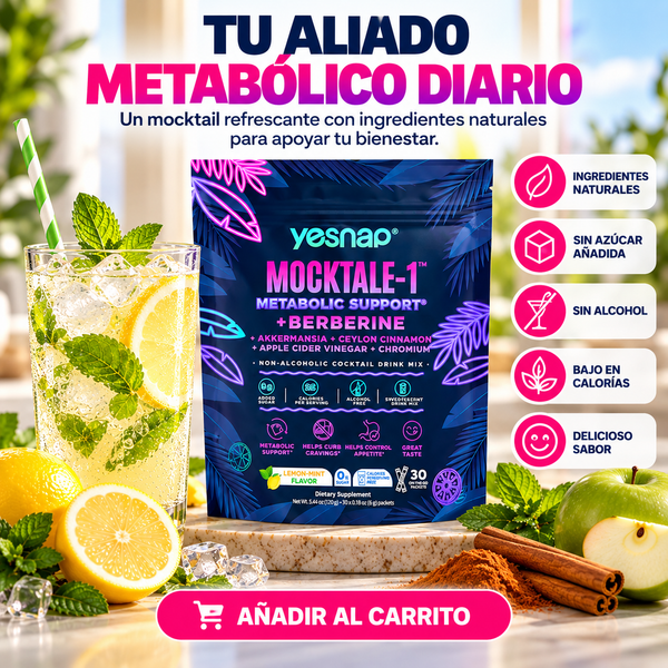 YeSnap™: Apoyo Metabólico con Berberina