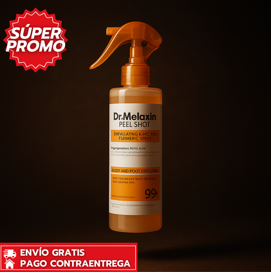Dr. Melaxin Peel Shot™: Exfoliante que ilumina, Aclara y suaviza al instante.