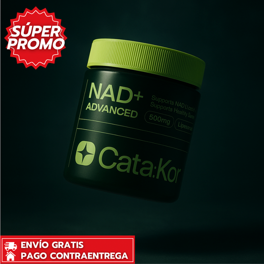 CataKor NAD+ Advanced™ : Vitalidad diaria con NAD+ y resveratrol.