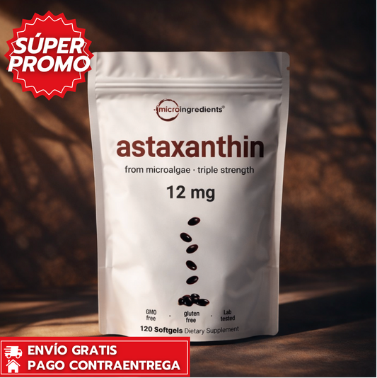 Astaxanthin™: Antioxidante natural que protege y revitaliza tu cuerpo.