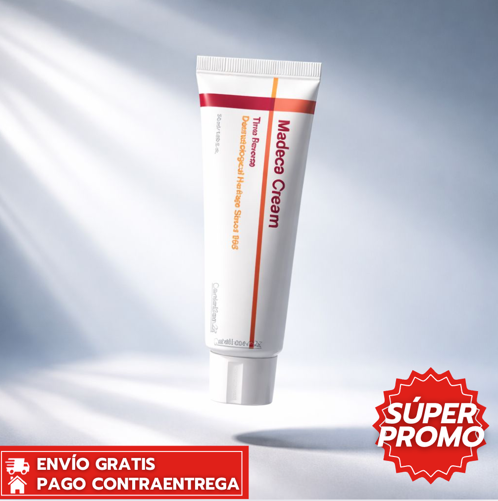 Madeca Cream™: Piel Más Joven y Suave