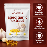 Ajo Añejado 7500 mg sin olor: apoyo diario para tu corazón
