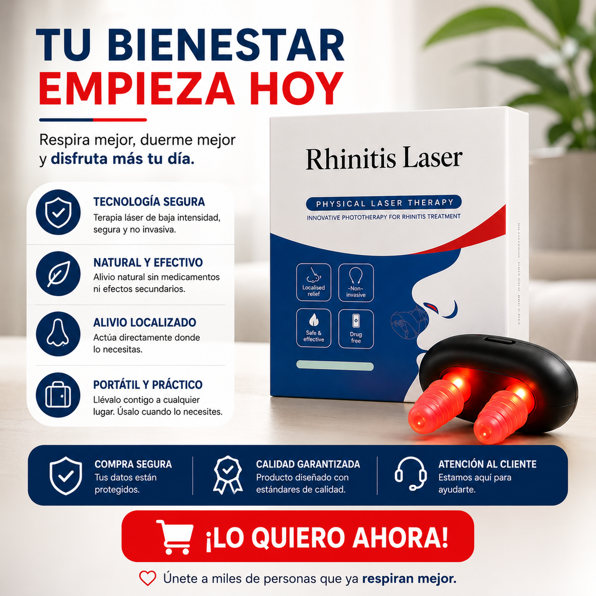 Rhinitis Laser™: Terapia Nasal