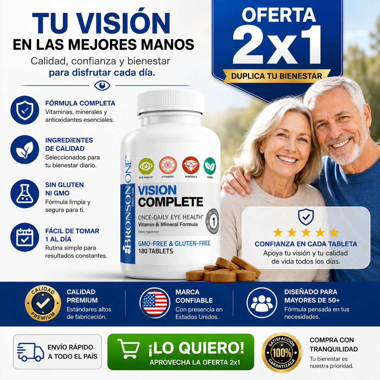 Vision Complete™: Cuida tu Vista, un Día a La Vez