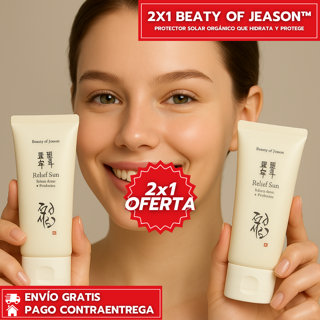 Beauty of Joseon™: Protector Solar Orgánico Con Probióticos Que Hidrata y Protege La Piel.