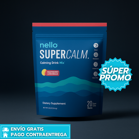 SuperCalm™: Mix Bebible Natural Que Reduce El Estrés Y Mejora El Enfoque Mental