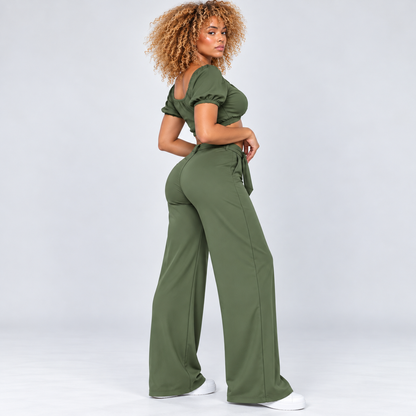 Pantalon Monaco™ Tela Burda Bota Ancha: comodidad con look arreglado