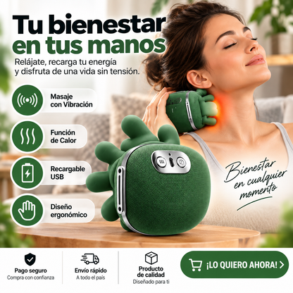 Palm™ | Masajeador Shiatsu con Calor