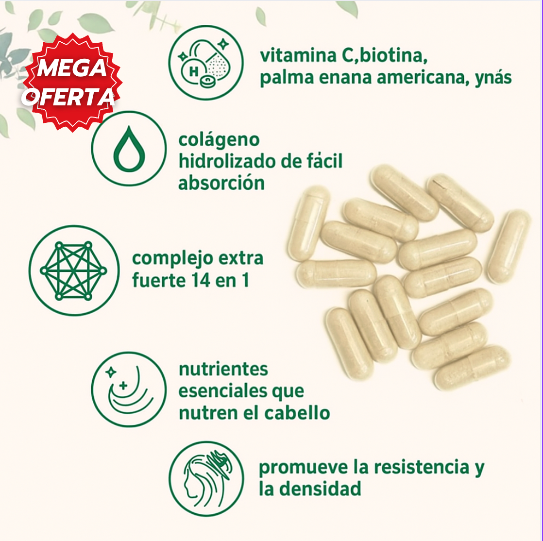 Multi Collagen Complex™: Suplemento con colágeno múltiple que rejuvenece piel, cabello y articulaciones.