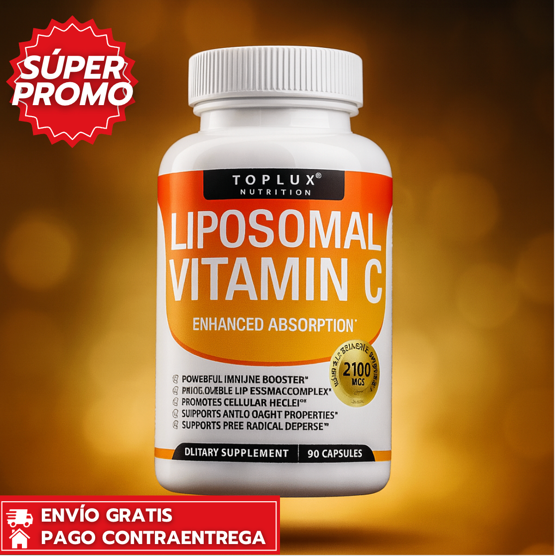 Liposomal Vitamin C™: Vitamina C de alta absorción para más energía, mejor inmunidad y piel más luminosa.