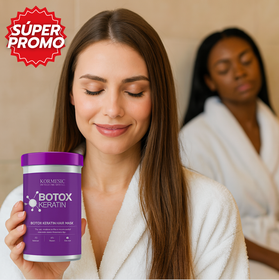 Kormesic Botox™: Hidratación y reparación instantánea del cabello.