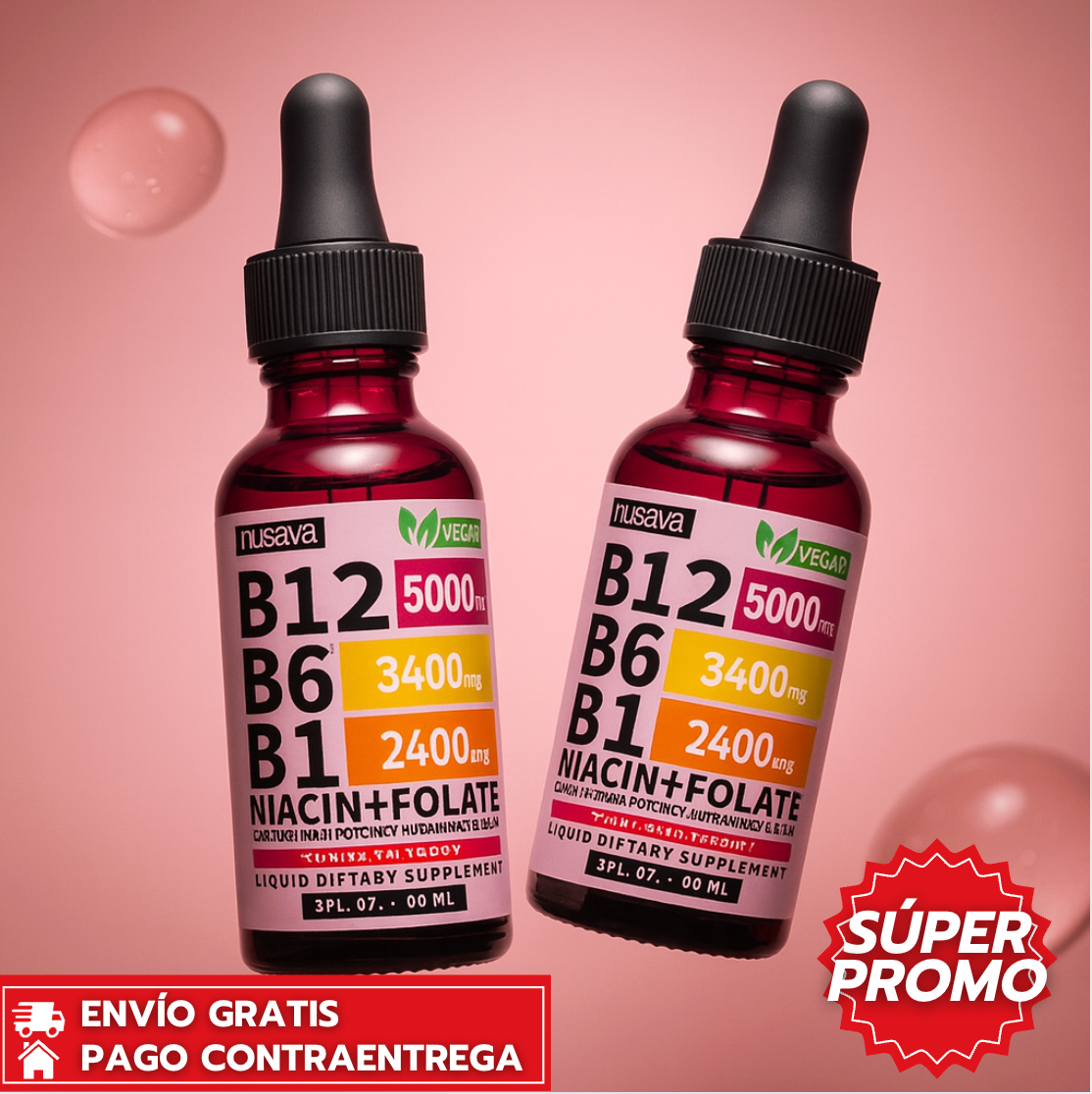 Oferta Especial 2x1 : Vytal B™: Energía y enfoque en complejo B líquido.