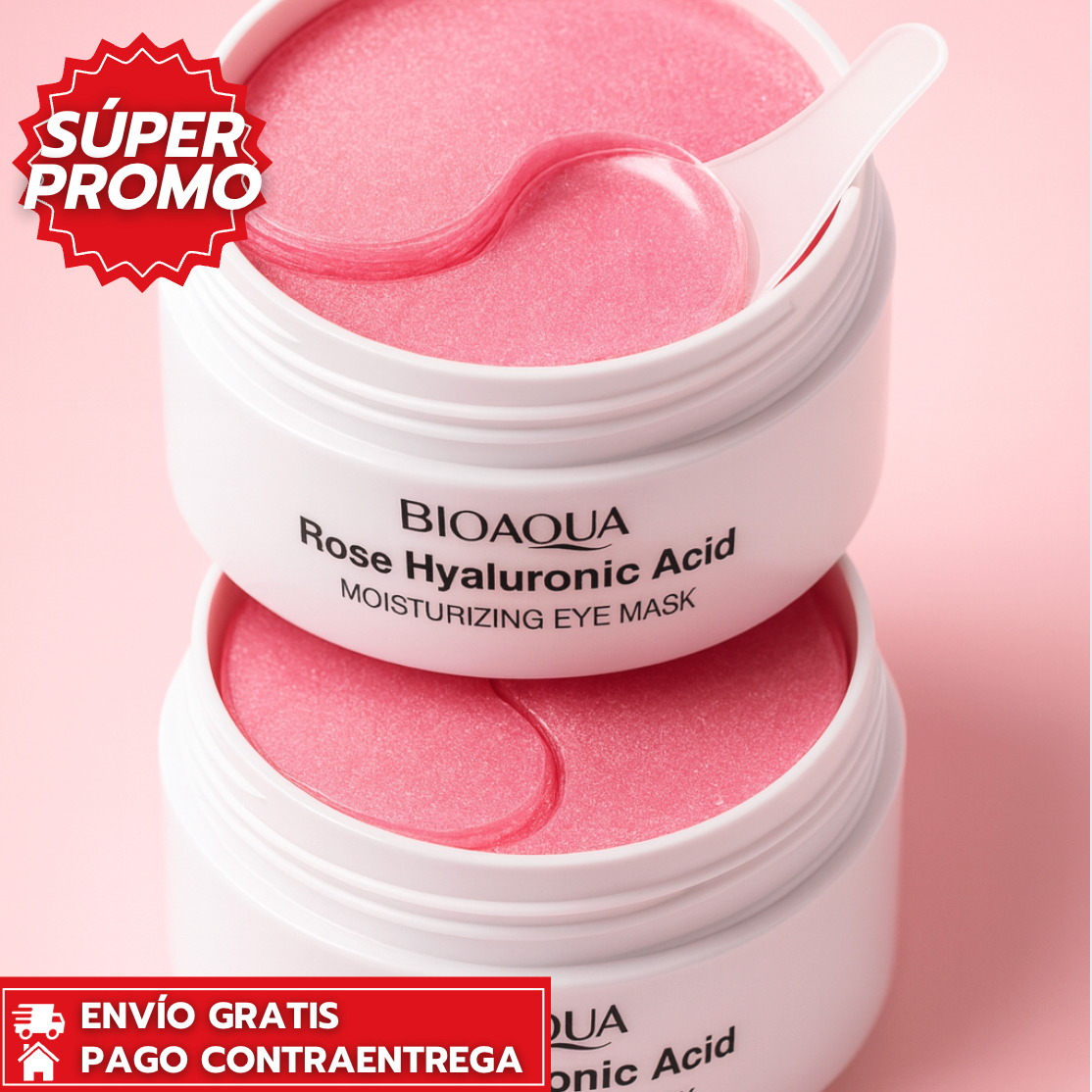 Oferta Especial 2x1 : Bioaqua™ : Parches de hidrogel que hidratan y revitalizan la mirada.
