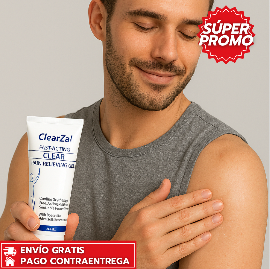 Oferta Especial 2X1 : ClearZal™: Gel frío que calma la tensión muscular al instante.
