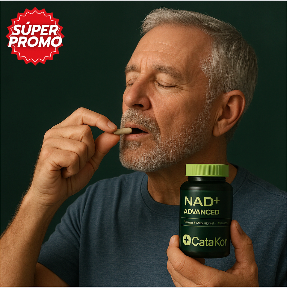 CataKor NAD+ Advanced™ : Vitalidad diaria con NAD+ y resveratrol.