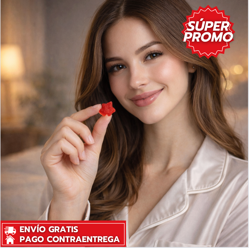 LullaBites™: Gomitas nocturnas para dormir profundo y despertar renovado.