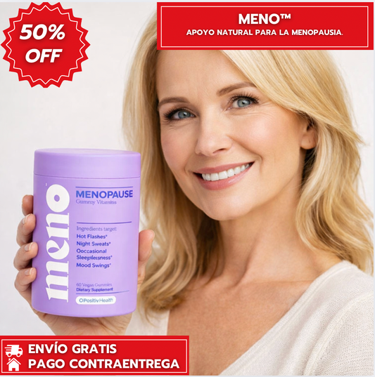 Meno™: Apoyo natural para la menopausia.