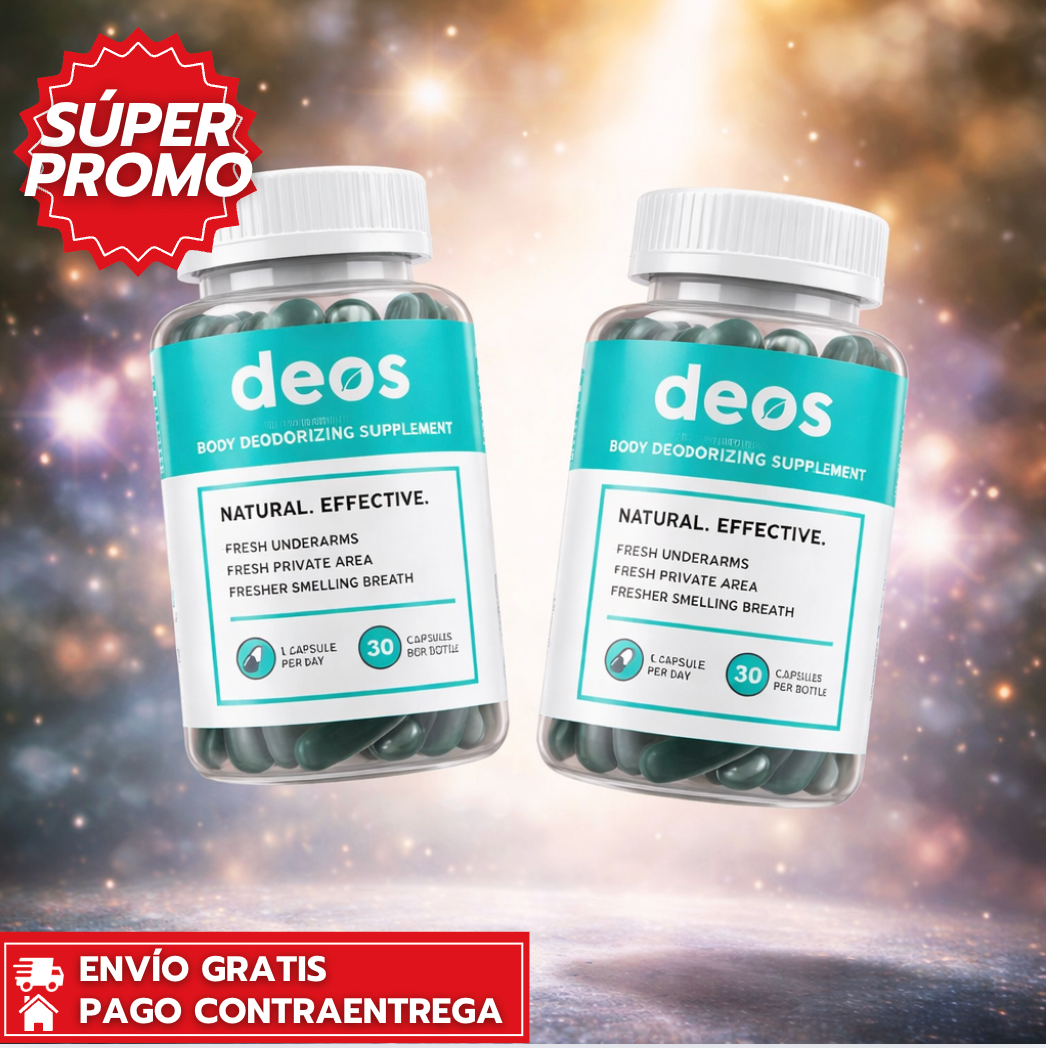 Oferta Especial 2X1: Deos™: Frescura corporal total desde el interior, todo el día.