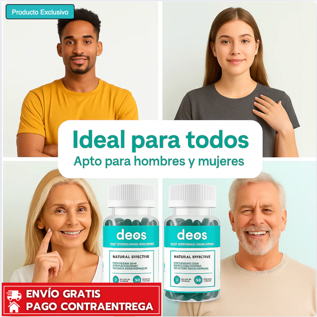 Oferta Especial 2X1: Deos™: Frescura corporal total desde el interior, todo el día.