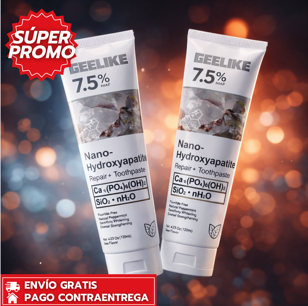 Oferta Especial 2X1: Ceelike™: Pasta dental que repara el esmalte y reduce la sensibilidad.