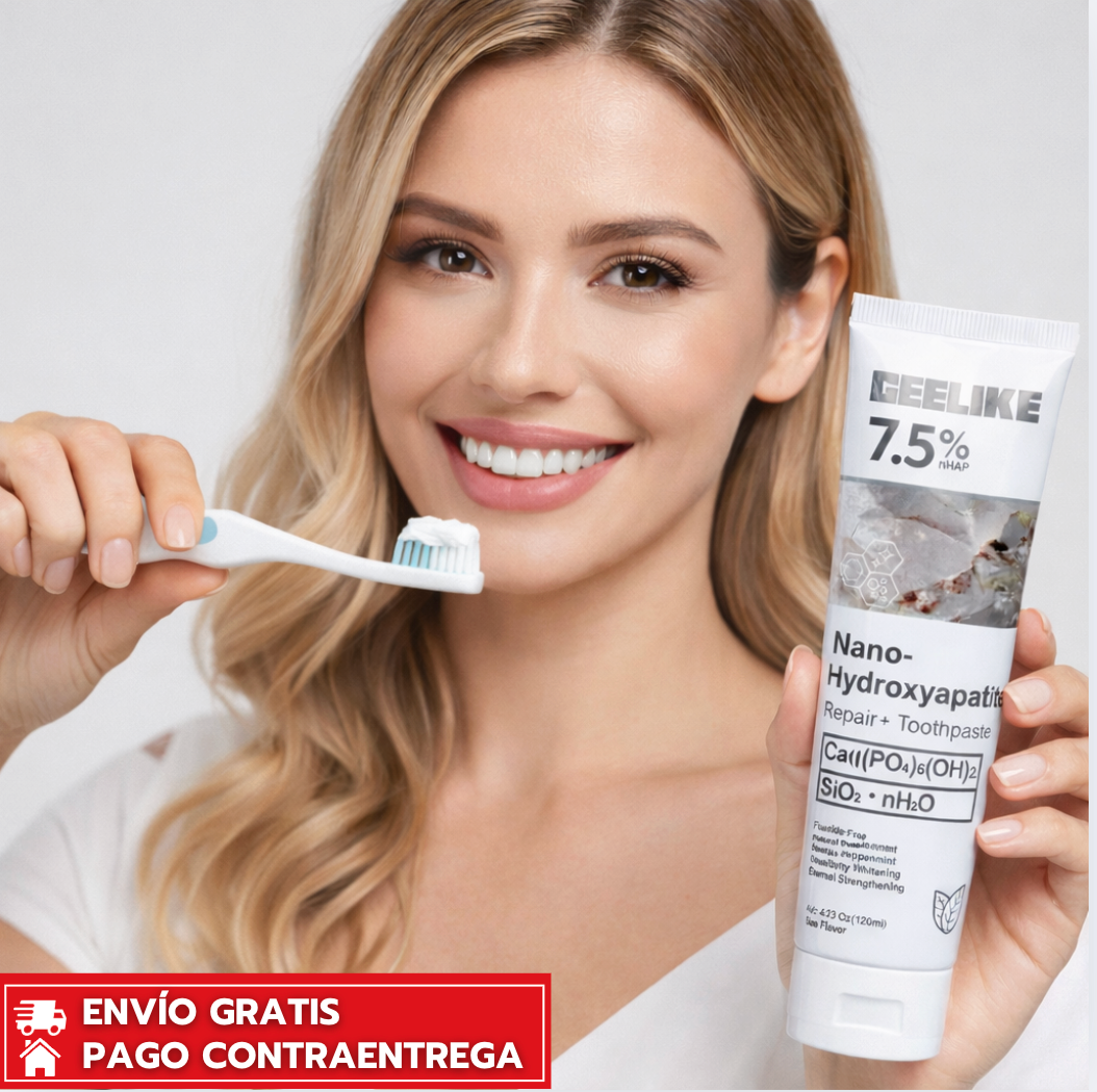 Oferta Especial 2X1: Ceelike™: Pasta dental que repara el esmalte y reduce la sensibilidad.