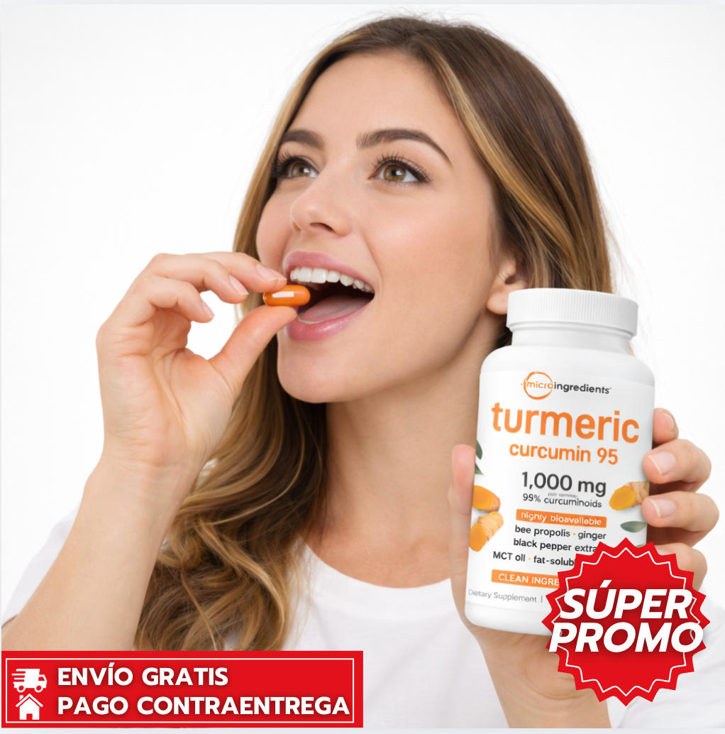 Oferta Especial 2X1: Turmeric™: Soporte natural para articulaciones y movilidad.