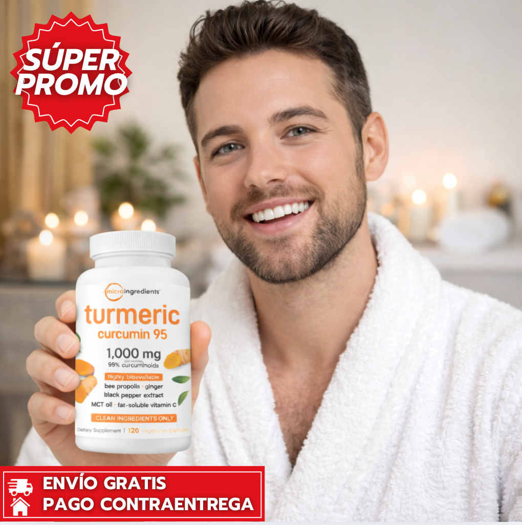 Oferta Especial 2X1: Turmeric™: Soporte natural para articulaciones y movilidad.