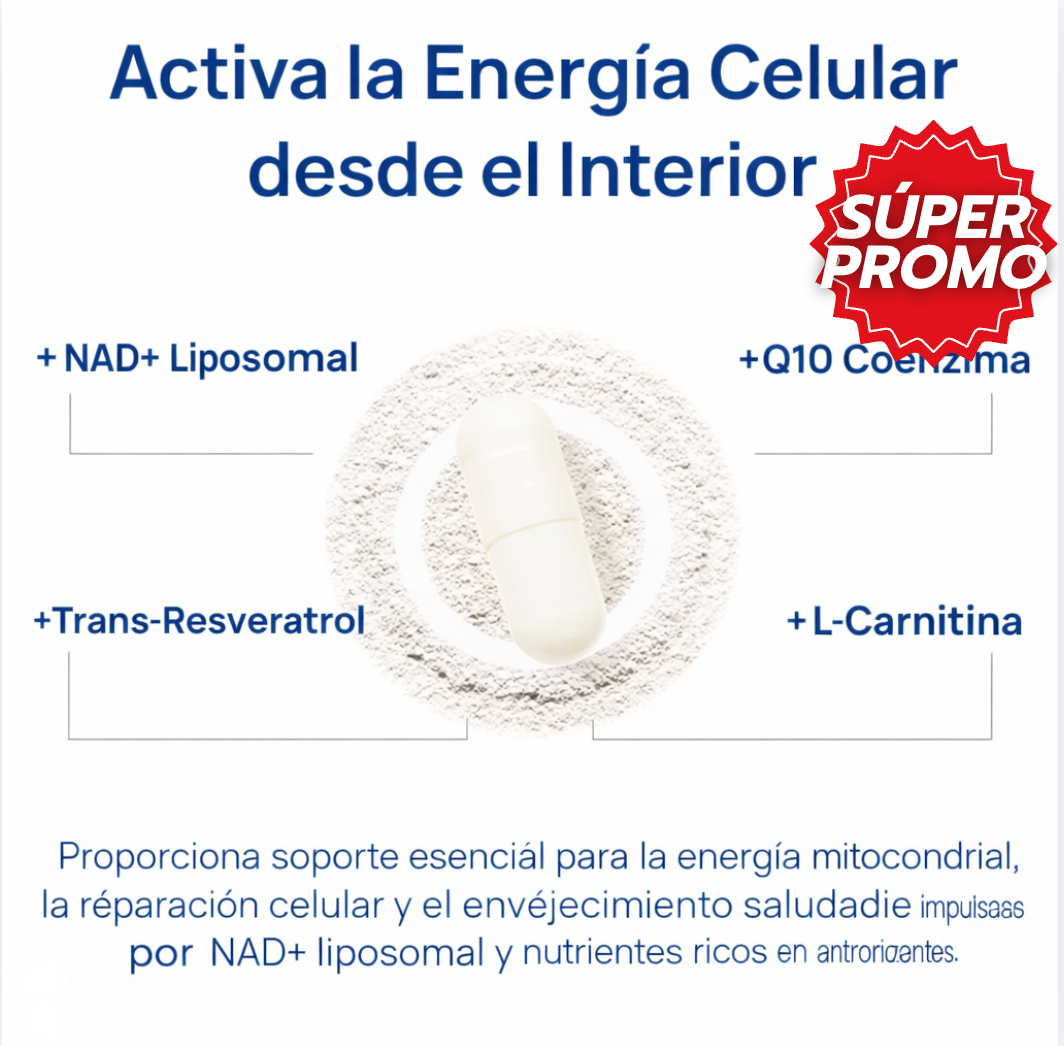 Oferta Especial 2X1: Selerb™: Suplemento de NAD+ para Hombres - 60 Cápsulas