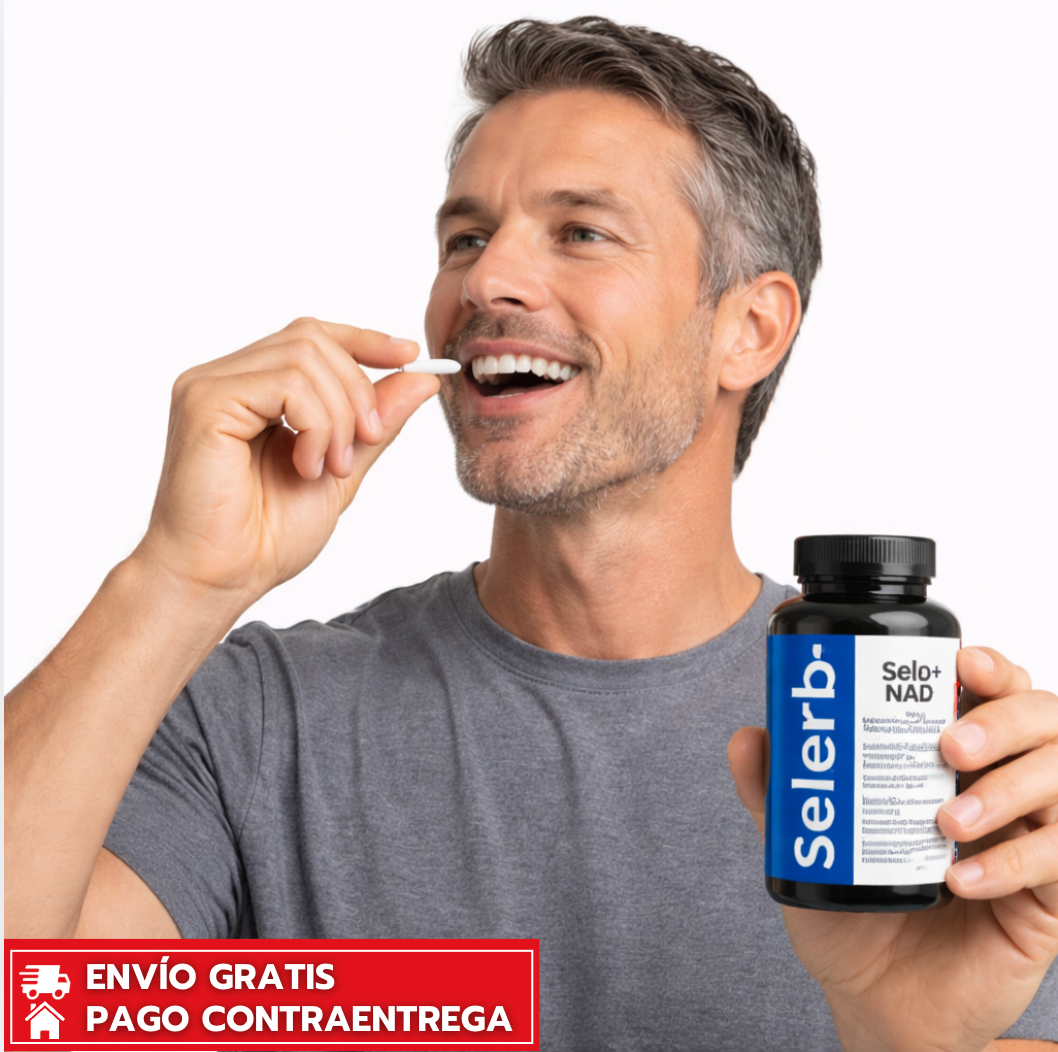 Oferta Especial 2X1: Selerb™: Suplemento de NAD+ para Hombres - 60 Cápsulas