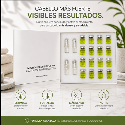 KIT Apex™: Sistema de regeneración capilar MicroNeedle Hair Infusion