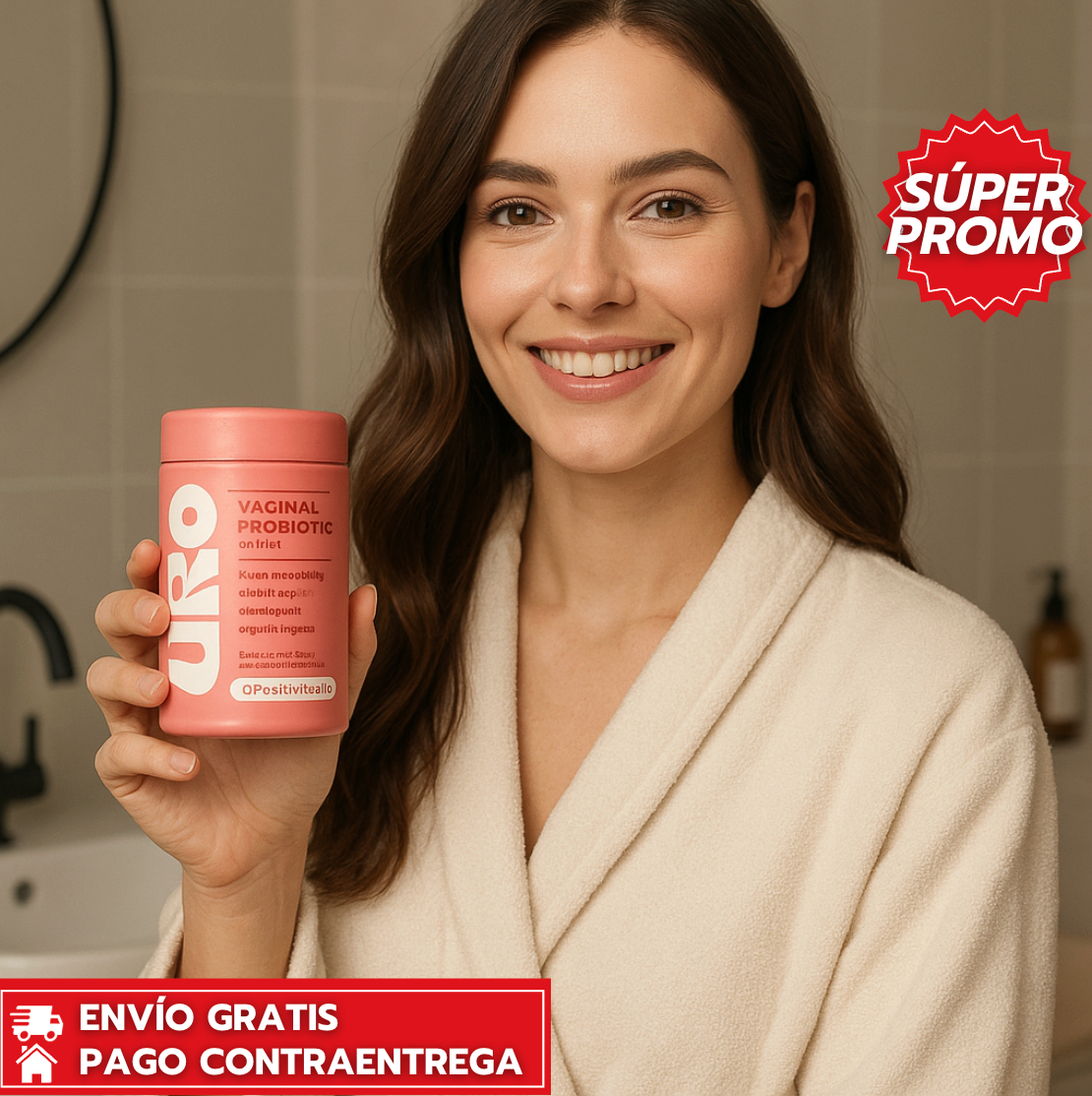 URO™: Probiótico Vaginal Especializado que Equilibra el pH y Previene Infecciones Íntimas