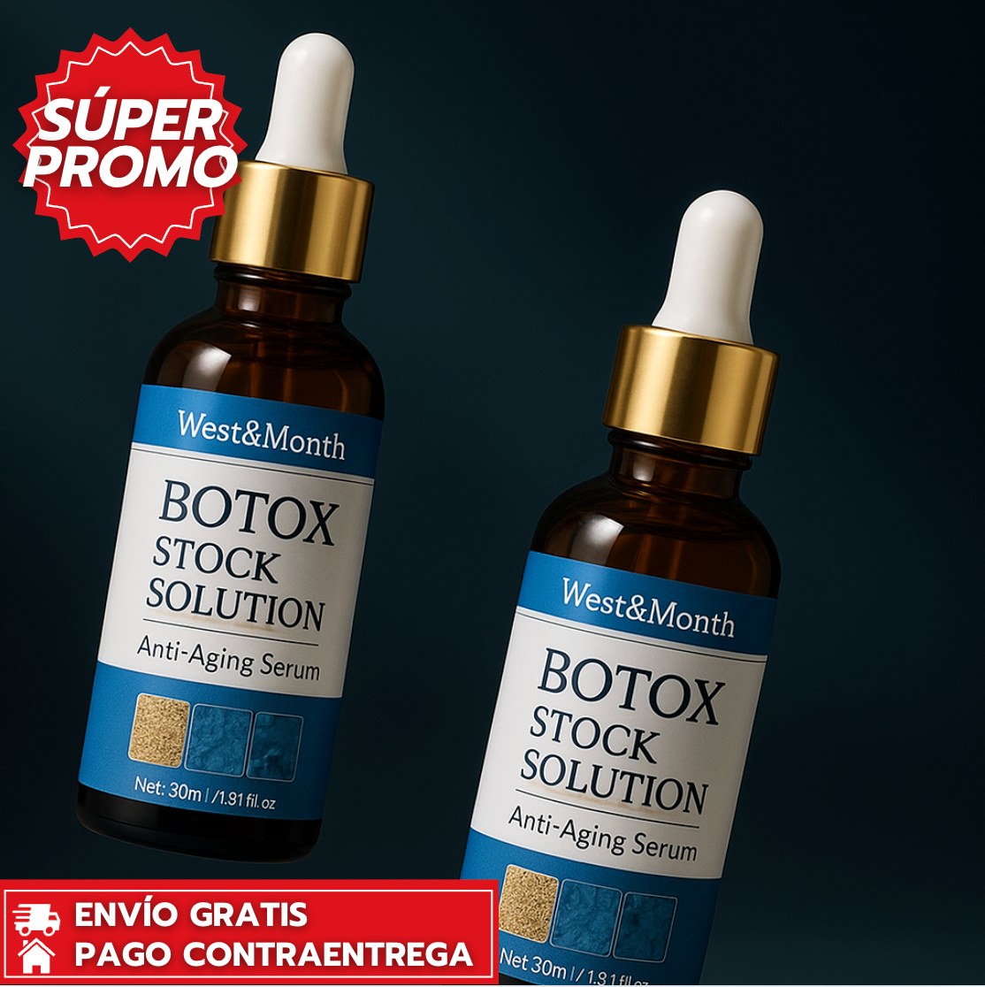 Oferta Especial 2X1 : Botox Stock Solution™: Suero que suaviza líneas y aporta firmeza.