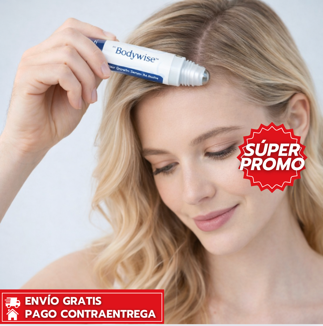 Oferta Especial 2x1: BodyWise™: Estimula el crecimiento y fortalece el cabello.