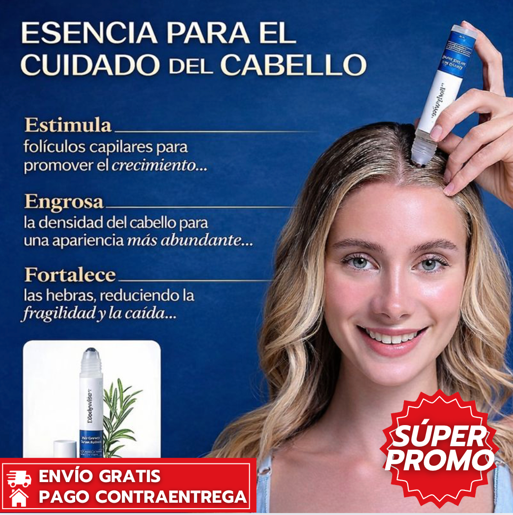 Oferta Especial 2x1: BodyWise™: Estimula el crecimiento y fortalece el cabello.