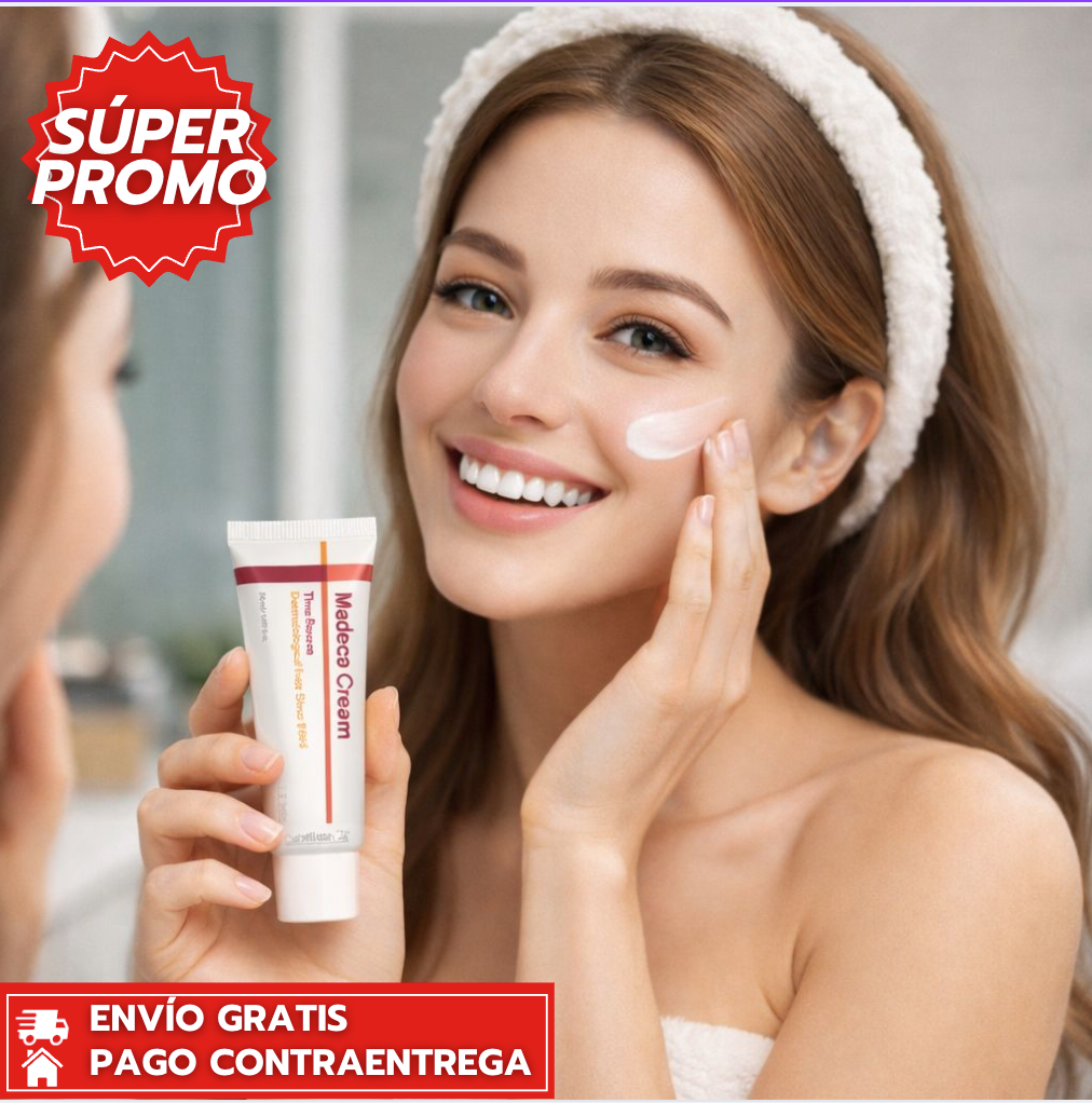 Madeca Cream™: Piel Más Joven y Suave