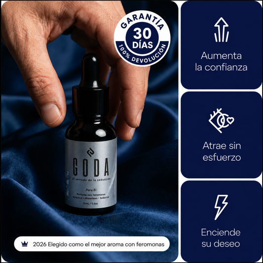 2X1 GODA™: Feromonas la Fragancia Que Ella No Va a Poder Ignorar