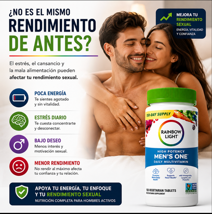 Rainbow Light For Men™ 150 CAPSULAS