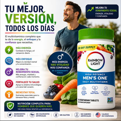 Rainbow Light For Men™ 150 CAPSULAS