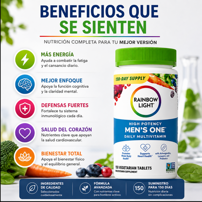 Rainbow Light For Men™ 150 CAPSULAS