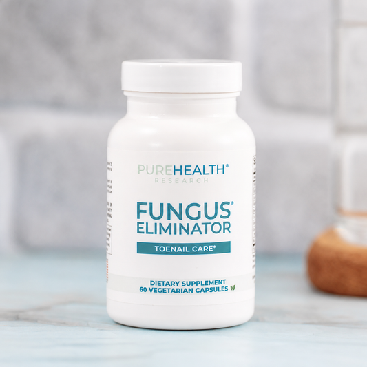 PUREHEALTH™: Apoyo natural para uñas y pies saludables.