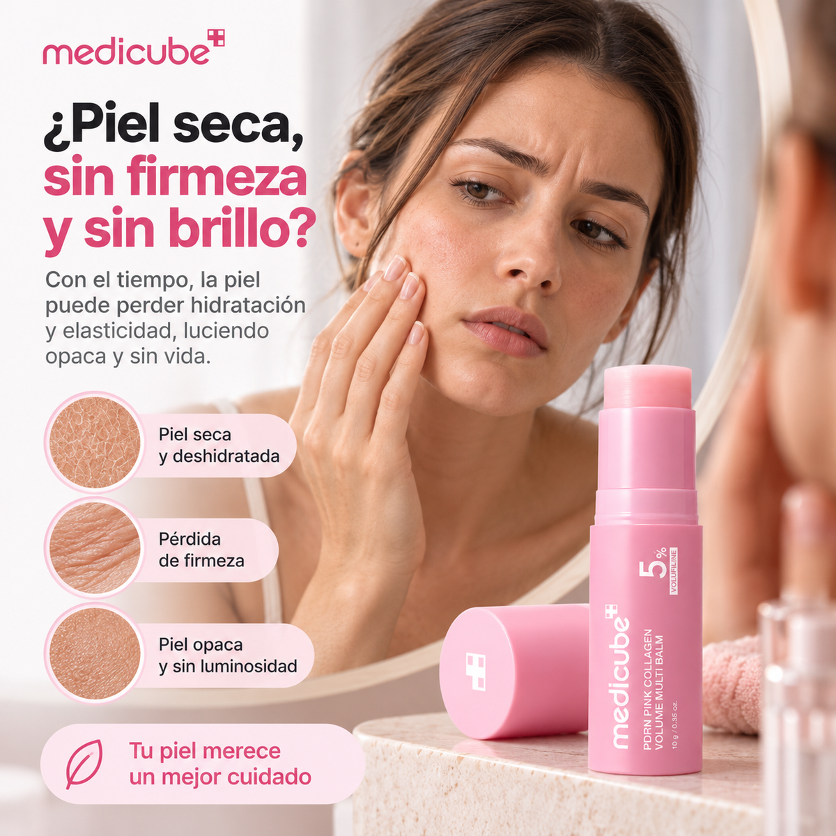 2x1 Medicube PDRN Pink Collagen: Tu botox de Bolsillo, sin Dolor