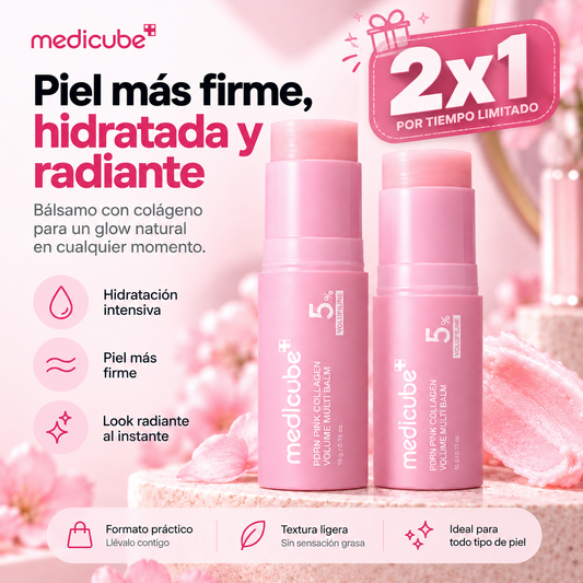 2x1 Medicube PDRN Pink Collagen: Tu botox de Bolsillo, sin Dolor