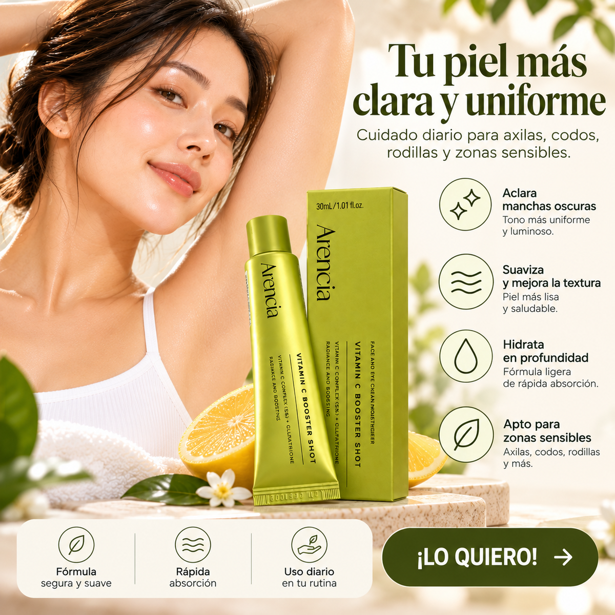 Arencia Vitamina C™: El Shot que Disminuye tus Manchas
