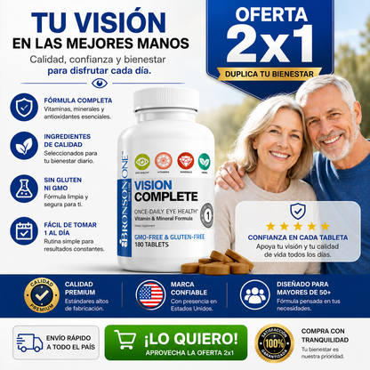 Vision Complete™: Cuida tu Vista, un Día a La Vez