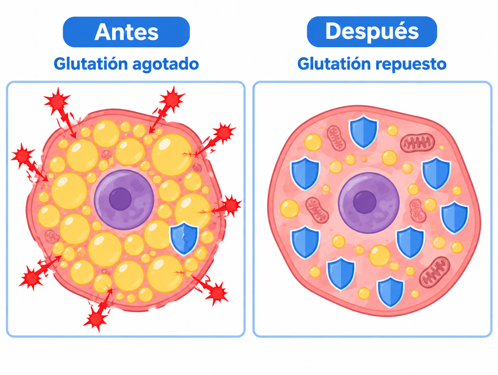 El problema de verdad no es la grasa. Es lo que la grasa le quema a tu hígado.