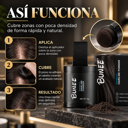 Bunee Hairline™: Recupera tu Linea Capilar