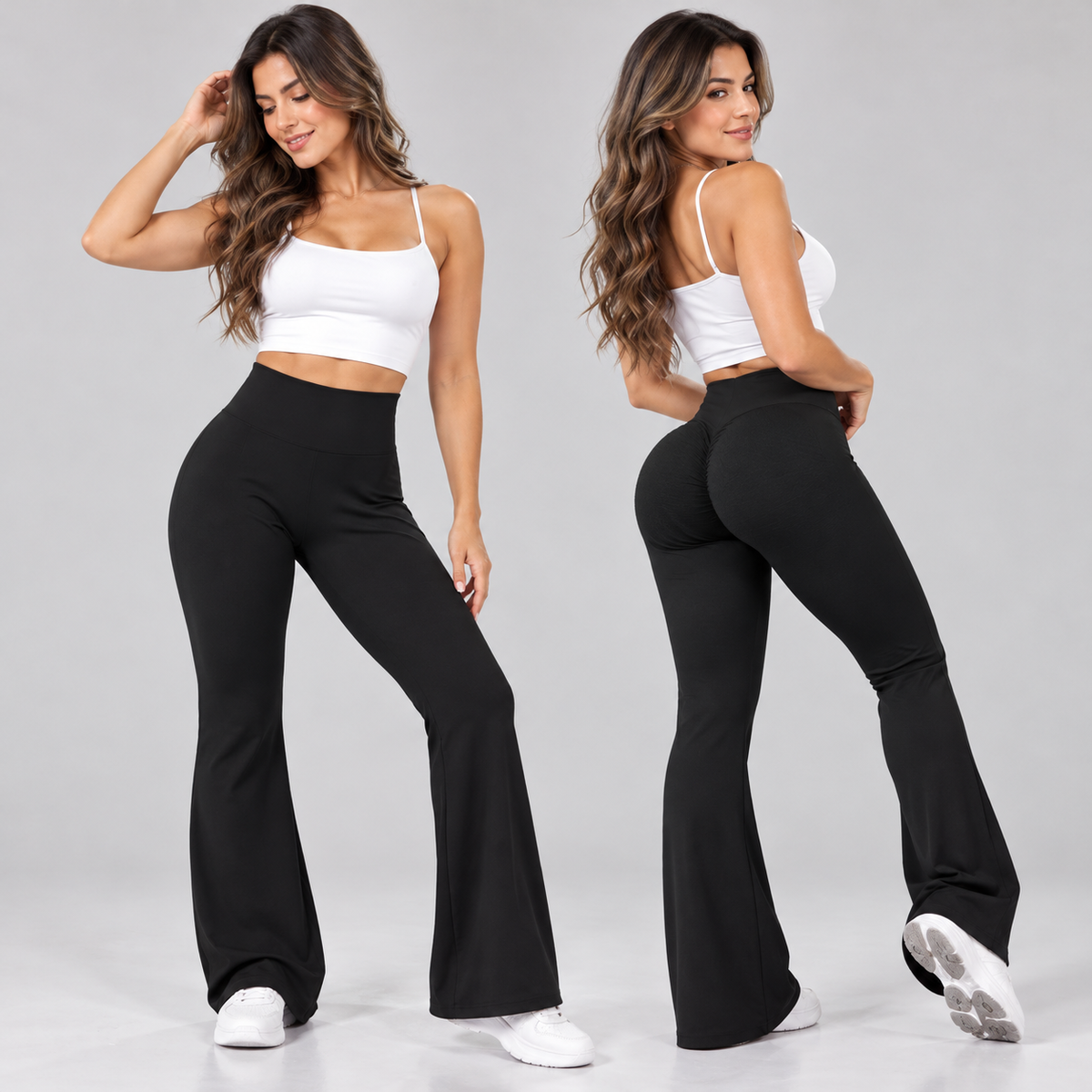 Oferta Especial 2X1 Legging Bota Campana: Moldea tu Figura y Estiliza tus Piernas