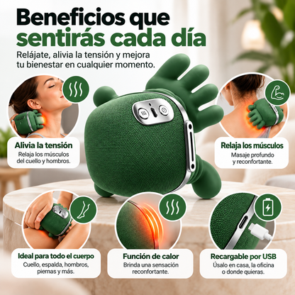 Palm™ | Masajeador Shiatsu con Calor