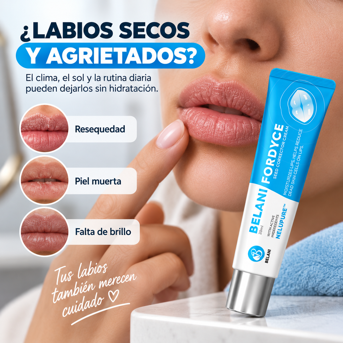 Belany Fordyce™: Dile Adiós a Los Puntitos y Las Manchas en Tus Labios